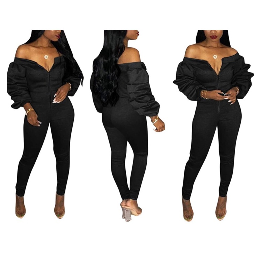Black Plus Size Jumpsuit